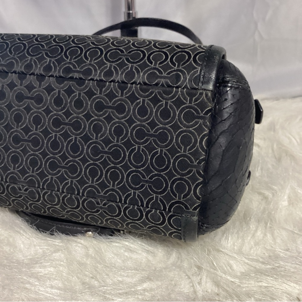 Coach Madison Georgie #30406 Signature Convertible Satchel Crossbody Bag - Picture 8 of 12
